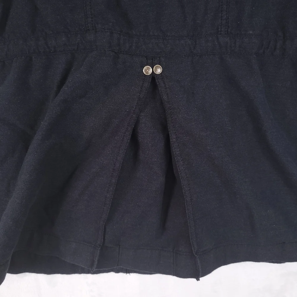 Cabi Jacket Gray Military Utility Weekend Anorak Cotton XS 209